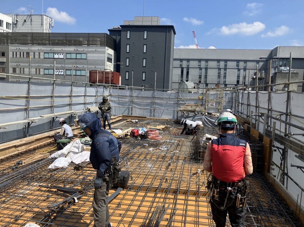 四条河原町の現場 最終施工です😊