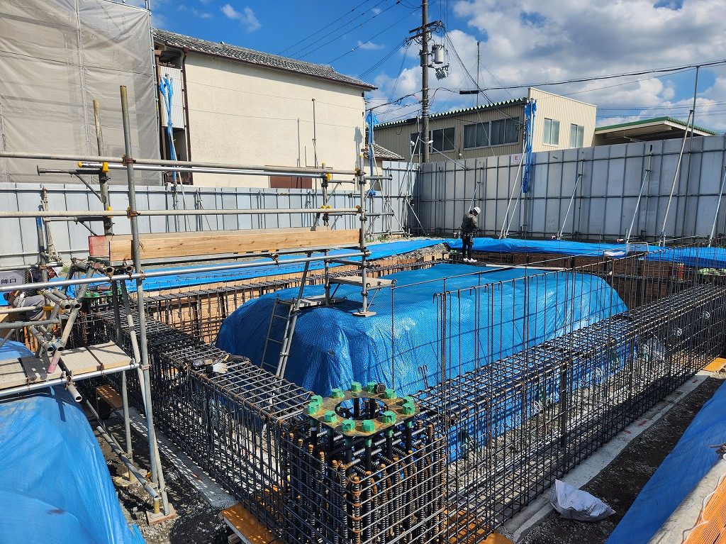 吹田の現場～自主検査です♪