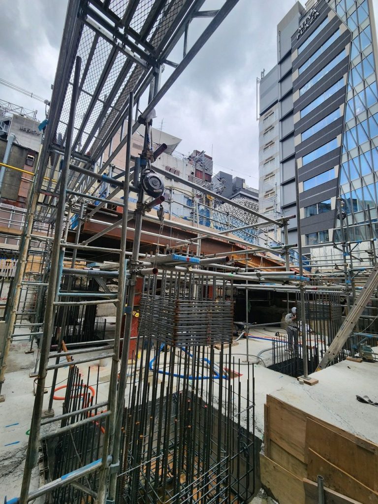 北新地の現場～検査立ち合いです💦