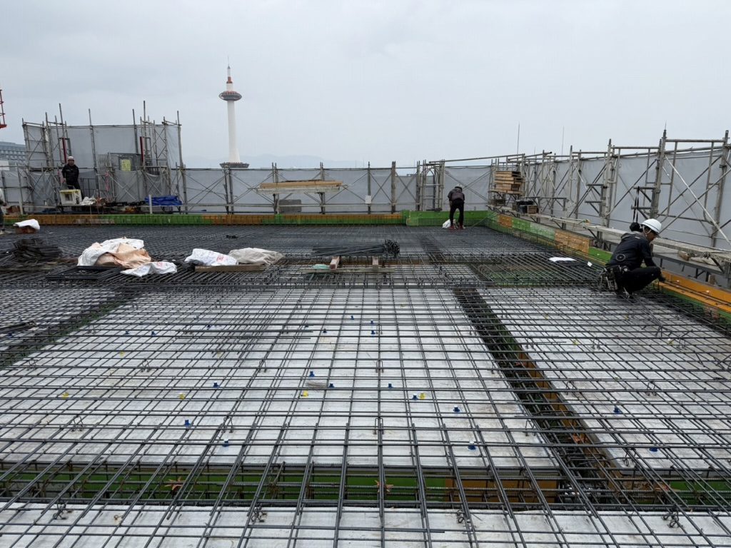 河原町の現場 いよいよ大詰め!RFスラブです💦