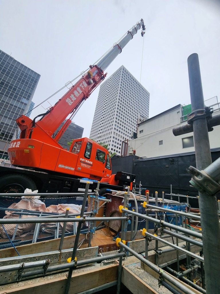 北新地も現場 自主検査です☔