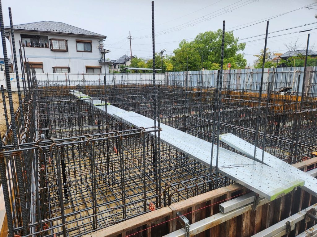 大雨の中 自主検査☔